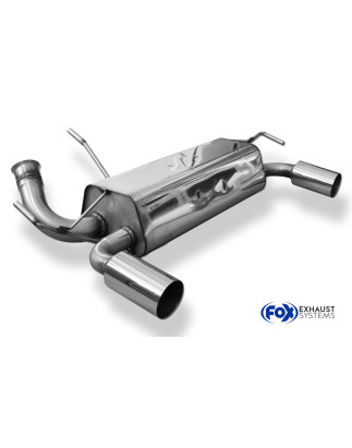 Peugeot 206 RC Silenziatore uscita posteriore destra e sinistra – 1x90 t (Cod. F-PE021095-011)