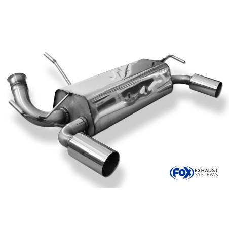 Peugeot 206 RC Silenziatore uscita posteriore destra e sinistra – 1x90 t (Cod. F-PE021095-011)