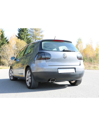 VW Golf V 4motion – 1K Silenziatore posteriore Ø70mm – 145x65 Tipo 59 (Cod. F-VW054107-671)