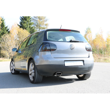 VW Golf V 4motion – 1K Silenziatore posteriore Ø70mm – 145x65 Tipo 59 (Cod. F-VW054107-671)