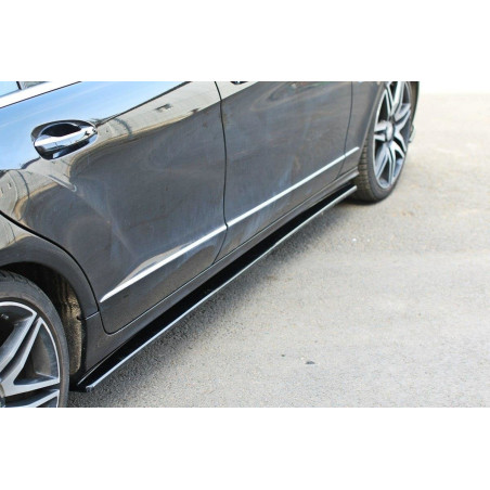 Diffusori minigonne V.1 Mercedes-Benz CLS C218  (Cod. M-ME-CLS-218F-SD1G)