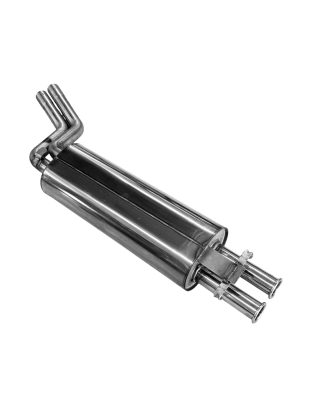 Mercedes W123/S123 – 6 cylinders silenziatore posteriore – 2x50 Tipo 1 (Cod. F-MB260002-42R)