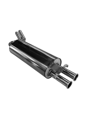 Mercedes W123/S123 – 4 cylinders silenziatore posteriore – 2x50 Tipo 1 (Cod. F-MB260012-42R)