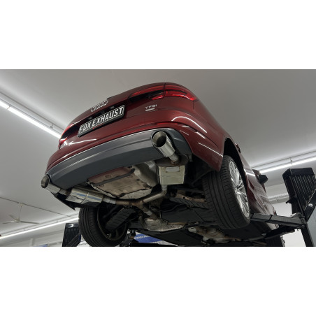 Audi A4 B9 – 2WD Silenziatore posteriore destra e sinistra – 1x114 Tipo 25 (Cod. F-AU121043-295)