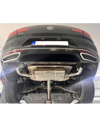 VW Passat B8 GTE Silenziatore posteriore – invisible tailpipes (Cod. F-VW025005-001)