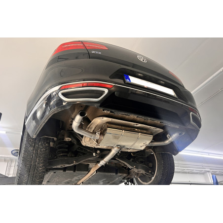 VW Passat B8 GTE Silenziatore posteriore – invisible tailpipes (Cod. F-VW025005-001)