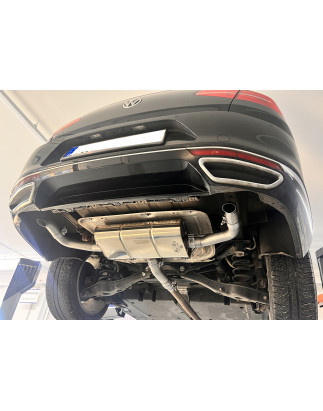 VW Passat B8 GTE Silenziatore posteriore – invisible tailpipes (Cod. F-VW025005-001)