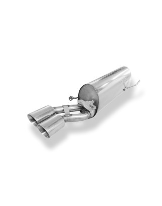 Seat Ibiza V – KJ Silenziatore posteriore con valve – 2x76 Tipo 25 (Cod. F-SE024032-288)