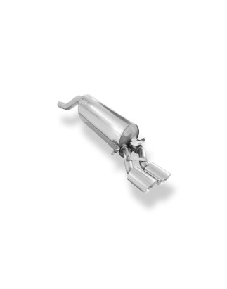 Seat Ibiza V – KJ Silenziatore posteriore con valve – 2x76 Tipo 25 (Cod. F-SE024032-288)