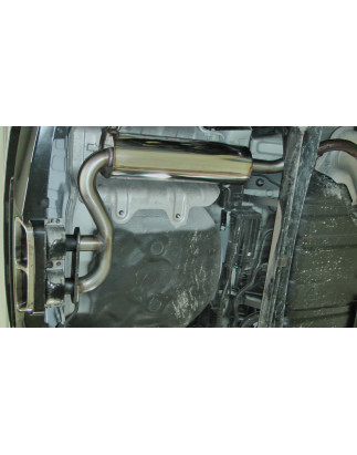 Hyundai Veloster Silenziatore posteriore destra e sinistra – terminale di scarico invis (Cod. F-HY