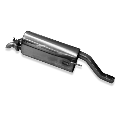 Skoda Fabia PJ Silenziatore posteriore con electrical valvola di scarico (Cod. F-SK053002-DI2)