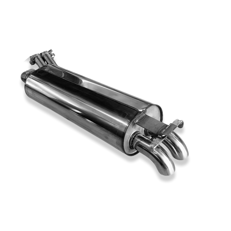 Mercedes W123/S123 – 4 cilindri Silenziatore posteriore – 2x55 tipo (Cod. F-MB260012-702)