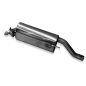 Seat Ibiza V – KJ Silenziatore posteriore con electrical exhaust val (Cod. F-SE024002-DI2)