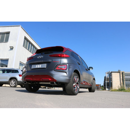 Hyundai Kona 2WD Ironman Silenziatore posteriore con uscite destra e sinistra (duplex) – 14 (Cod. 