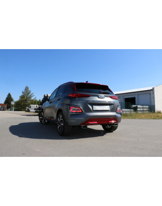 Hyundai Kona 2WD Ironman Silenziatore posteriore con uscite destra e sinistra (duplex) – 14 (Cod. 