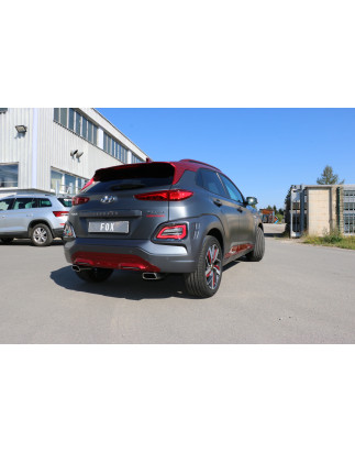 Hyundai Kona 2WD Ironman Silenziatore posteriore con uscite destra e sinistra (duplex) – 14 (Cod. 