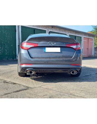 Kia Optima TF Silenziatore posteriore destra e sinistra – 160x90 Tipo 38 con uscite destra e sinis