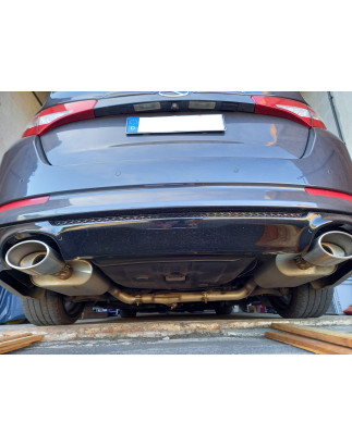 Kia Optima TF Silenziatore posteriore destra e sinistra – 160x90 Tipo 38 con uscite destra e sinis