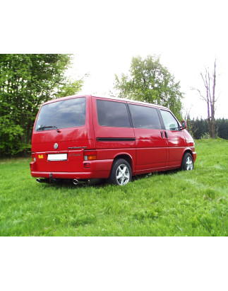 VW bus T4 Silenziatore posteriore destra e sinistra single flow – 115x85 tipo (Cod. F-VW130093-367