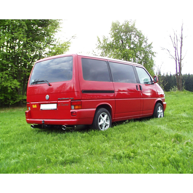 VW bus T4 Silenziatore posteriore destra e sinistra single flow – 115x85 tipo (Cod. F-VW130093-367