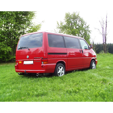 VW bus T4 Silenziatore posteriore destra e sinistra single flow – 115x85 tipo (Cod. F-VW130093-367