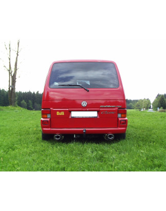 VW bus T4 Silenziatore posteriore destra e sinistra single flow – 115x85 tipo (Cod. F-VW130093-367