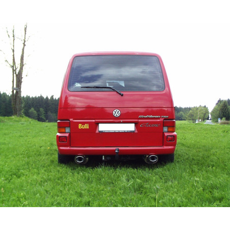VW bus T4 Silenziatore posteriore destra e sinistra single flow – 115x85 tipo (Cod. F-VW130093-367