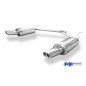 VW bus T4 Silenziatore posteriore destra e sinistra single flow – 115x85 tipo (Cod. F-VW130093-367