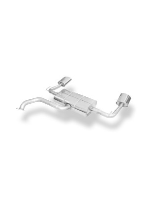 Hyundai Kona 2WD Ironman Silenziatore posteriore con uscite destra e sinistra (duplex) – 16 (Cod. 