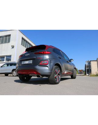 Hyundai Kona 2WD Ironman Silenziatore posteriore con uscite destra e sinistra (duplex) – 16 (Cod. 
