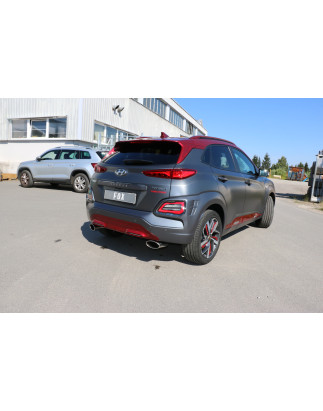 Hyundai Kona 2WD Ironman Silenziatore posteriore con uscite destra e sinistra (duplex) – 16 (Cod. 
