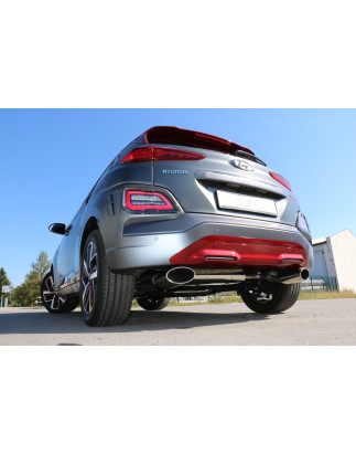 Hyundai Kona 2WD Ironman Silenziatore posteriore con uscite destra e sinistra (duplex) – 16 (Cod. 