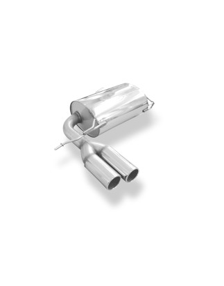 Audi Q3 Quattro Benzin Silenziatore posteriore – 2x80 Tipo 12 (Cod. F-AU150011-050)