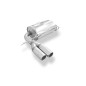 Audi Q3 Quattro Benzin Silenziatore posteriore – 2x80 Tipo 12 (Cod. F-AU150011-050)