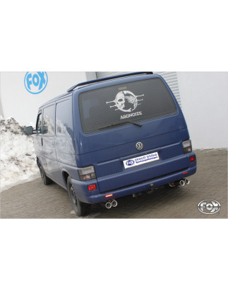 VW bus T4 Silenziatore posteriore destra e sinistra – 2x80 Tipo 13 destra e sinistra (Cod. F-VW130