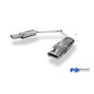 VW bus T4 Silenziatore posteriore destra e sinistra single flow – 160x80 tipo (Cod. F-VW130093-597