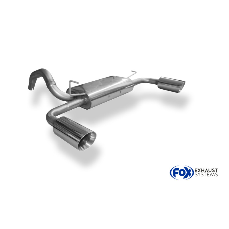 Fiat 500 Abarth Silenziatore uscita posteriore sinistra destra – 1x100 (Cod. F-FI150023-293)