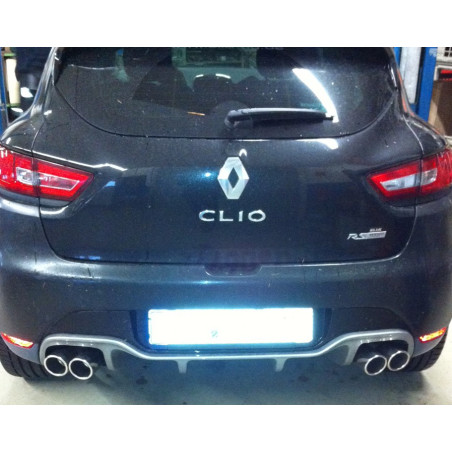 Renault Clio IV Silenziatore posteriore – 2x80 Tipo 16 destra e sinistra (Cod. F-RE073055-130)