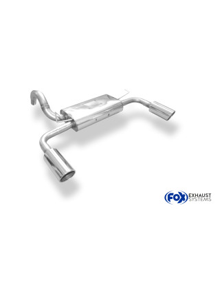 Fiat 500 Abarth Silenziatore uscita posteriore sinistra destra – 1x100 (Cod. F-FI150023-133)
