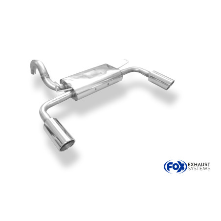 Fiat 500 Abarth Silenziatore uscita posteriore sinistra destra – 1x100 (Cod. F-FI150023-133)