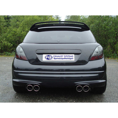 Peugeot 207 RC Silenziatore posteriore con uscite destra e sinistra (duplex)x100 Tipo 1 (Cod. F-PE02