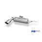 Audi A3 Tipo 8P Silenziatore posteriore Ø70mm on one side – 129x106 t (Cod. F-AU051237-349)