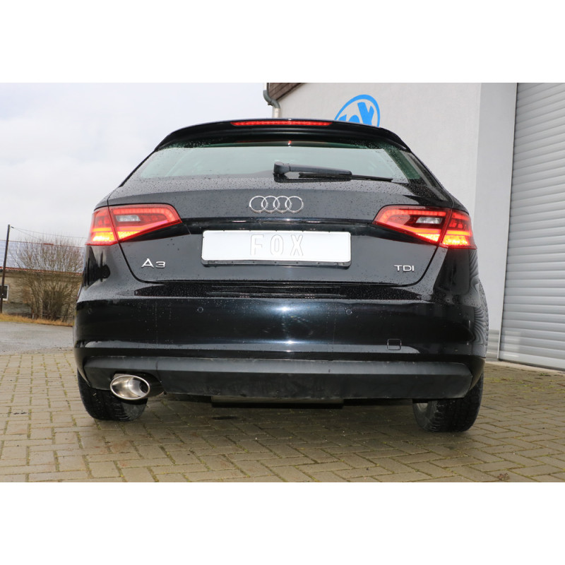 Audi A3 – 8V Sportback Silenziatore posteriore – 160x90 Tipo 38 (Cod. F-AU052007-467)
