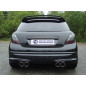 Peugeot 207 RC Silenziatore posteriore con uscite destra e sinistra (duplex)x90 Tipo 16 (Cod. F-PE02