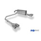 Peugeot 208 GTI Silenziatore posteriore con uscite destra e sinistra (duplex)x76 Tipo 1 (Cod. F-PE02
