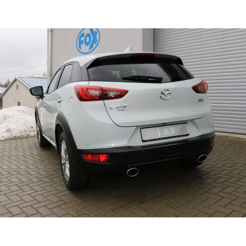 Mazda CX3 Benzin – DK AWD Silenziatore posteriore destra e sinistra – 115x85 (Cod. F-MA230005-34