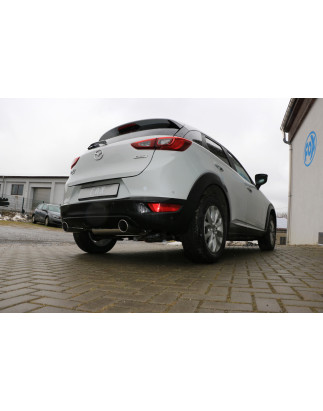 Mazda CX3 Benzin – DK AWD Silenziatore posteriore destra e sinistra – 1x100 (Cod. F-MA230005-133