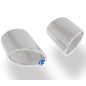 VW Beetle Tipo 16 Silenziatore posteriore con uscite destra e sinistra (duplex) – 115x85 ty (Cod. 