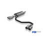 VW Passat 3B/ 3BG Silenziatore posteriore con uscite destra e sinistra (duplex)x80 tipo (Cod. F-VW02