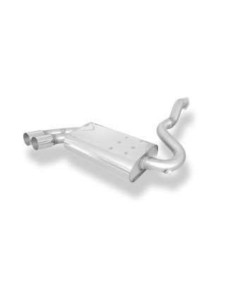 Audi Urquattro Silenziatore posteriore – 2x76 Tipo 10 (Cod. F-AU010038-008)